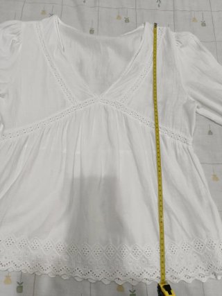 Blusa Springfield Talla 40 Blanca