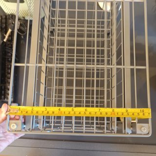 Organizador de cocina metálico plateado