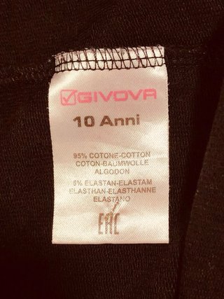 Tuta Givova Bambino Tg 10 Anni