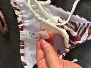 Bikini Aloruh panna/marrone tg M