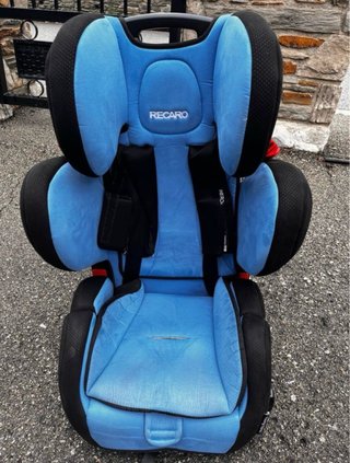 Silla coche infantil Recaro azul (no isofix)