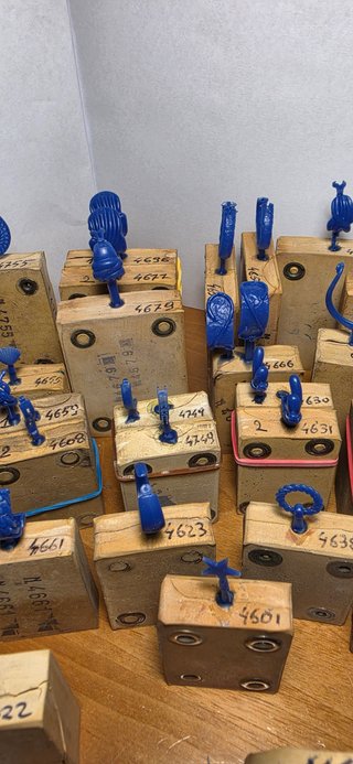 Lotto Orecchini Blu
