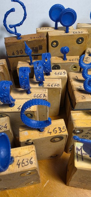 Lotto Orecchini Blu