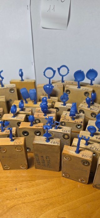 Lotto Orecchini Blu