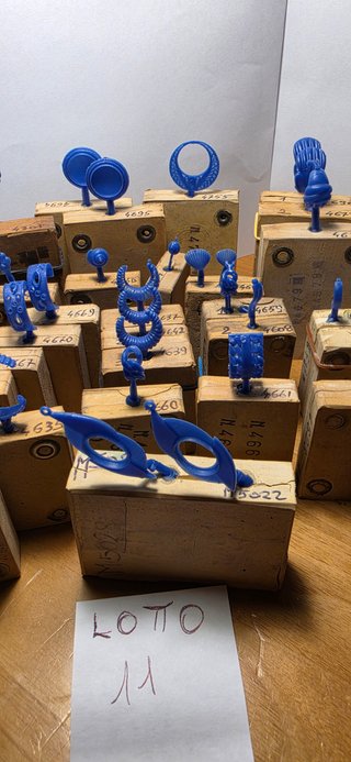Lotto Orecchini Blu