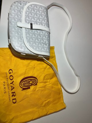 Bolso Goyard Paris Blanco y Amarillo