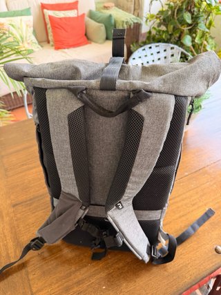 Mochila Quechua Rolltop 30L Gris