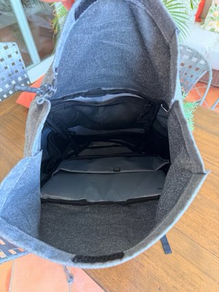 Mochila Quechua Rolltop 30L Gris
