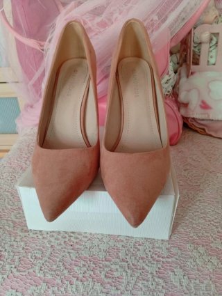 Zapatos de tacón Glamorous salmón claro
