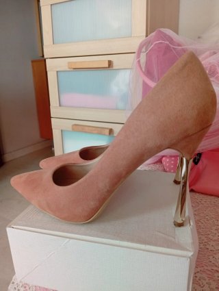 Zapatos de tacón Glamorous salmón claro