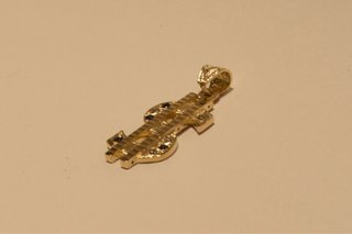 COLGANTE DOLLAR $ DE ORO 18K/ 6.5GR