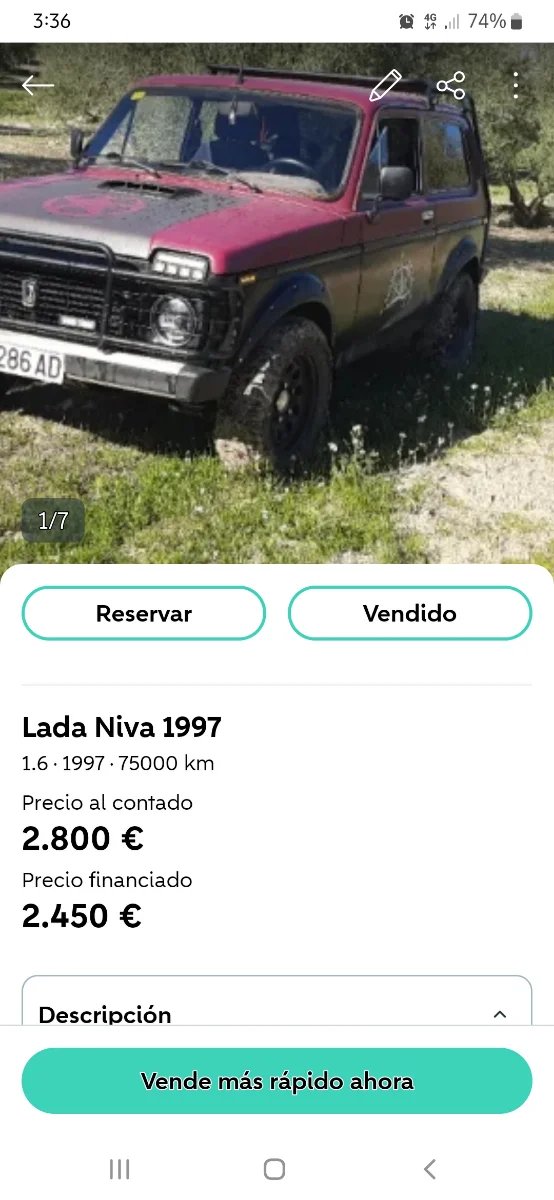 Lada Niva 1991 - foto 1