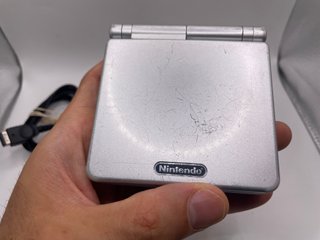 Nintendo Game Boy Advance SP AGS-001 Grigio Funzio
