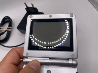 Nintendo Game Boy Advance SP AGS-001 Grigio Funzio