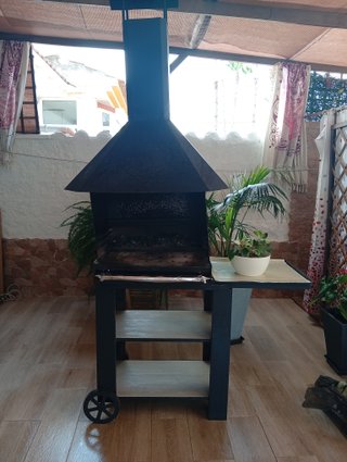 Barbacoa modular y móvil