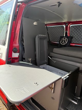 furgoneta lista para viajar