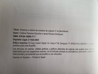 Libro Empresa y Diseño de Modelos de Negocio