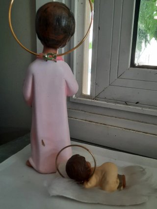2 Figuras Religiosas Niño Jesús