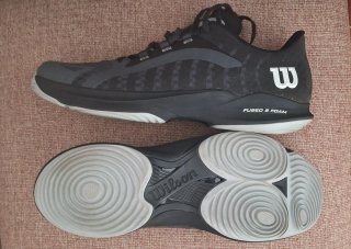 Zapatillas Pádel Wilson Hurakn Pro Negro Blanco