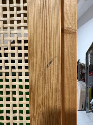 Puertas IVAR de madera con rejilla