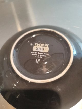 Juego de 8 tazas de café con platillos