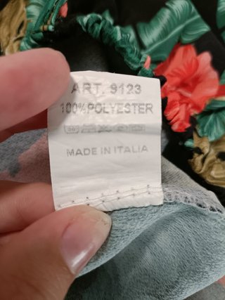 Pantalones palazzo estampado tropical