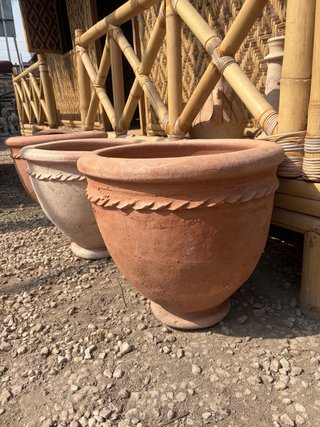 Vasijas de barro terracota