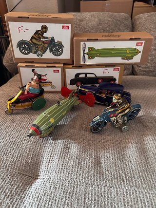 Figuras de hojalata vintage