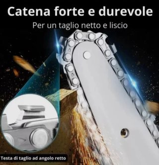 Motosega 6 pollici A OLIO per POTATURA ULIVI