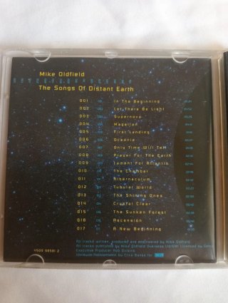 CD Mike Oldfield The Songs Of Distant Earth