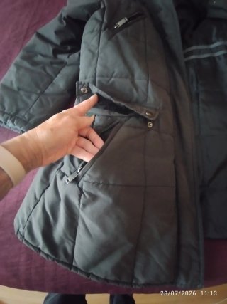 Parka Yessica C&A acolchada