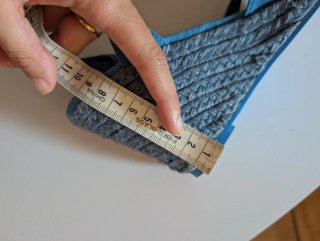Sandalias de cuña azules