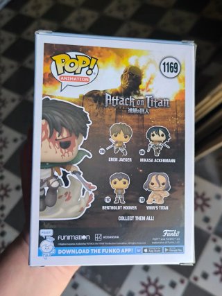 Funko Battle levi 1169 special buen estado