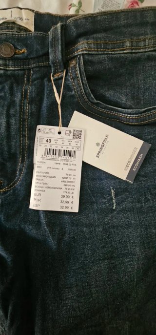 Pantalones vaqueros hombre
