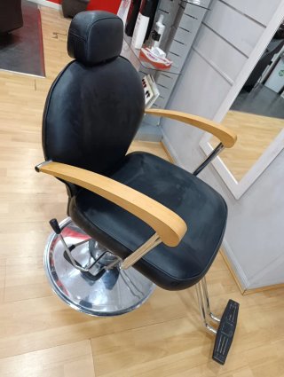 Pack 2 Sillones de espera y una silla de peluquerí