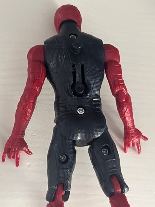 Figuras Marvel Capitán América y Spiderman