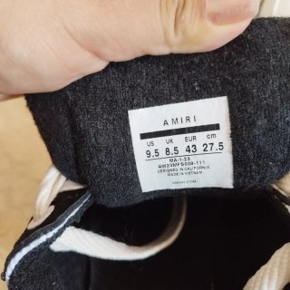 Zapatillas Amiri MA-1 Blancas y Negro