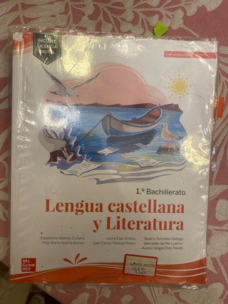 Lengua castellana y literatura 1o Bachillerato