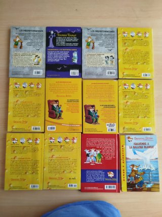 Lote pack Gerónimo Stilton. 12 libros