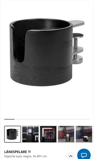 LOTE ESCRITORIO IKEA: Soporte Monitor+Soporte vaso