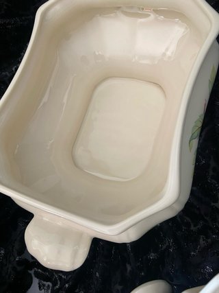 Sopera La Cartuja Frutas Porcelana
