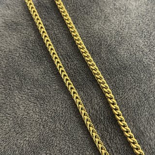 Cadena Franco Oro Laminado Hombre