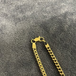 Cadena Franco Oro Laminado Hombre