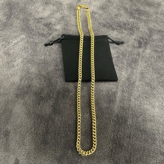 Cadena Franco Oro Laminado Hombre