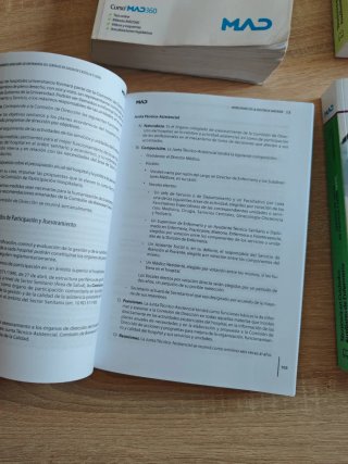 Vendo 5 libros para prepar las oposiciones TCAE