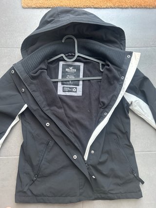 Chamarra Hollister Talla S Gris