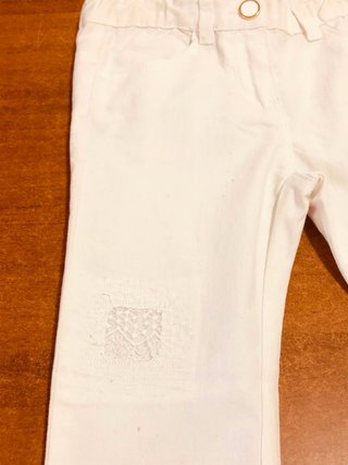 Pantaloni bianchi My Chicco tg 5 anni