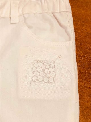 Pantaloni bianchi My Chicco tg 5 anni