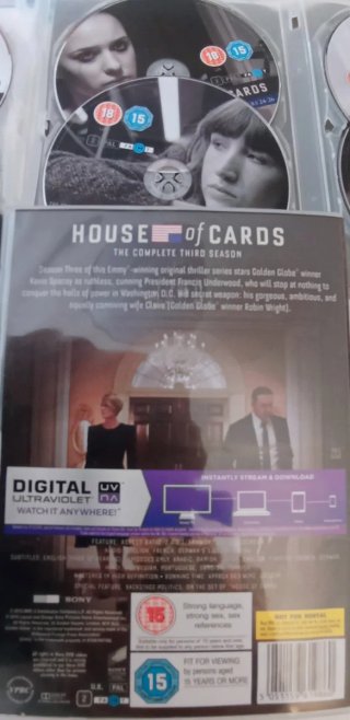 House of Cards (Temporada1-4) - 16 DVD 52capitulos
