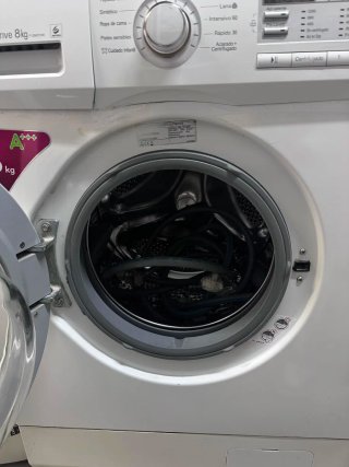 Lavadora marca LG 8kg con garantía transporte
